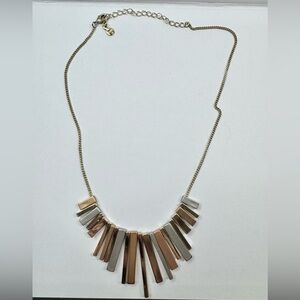 LOFT Silver and Gold Necklace